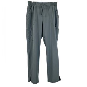 Scrubstar Women's Antimicrobial Straight Leg Scrub Pant In Dark Gray Size Medium